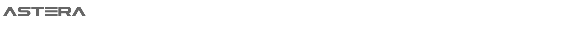 Sample characters Astera Font